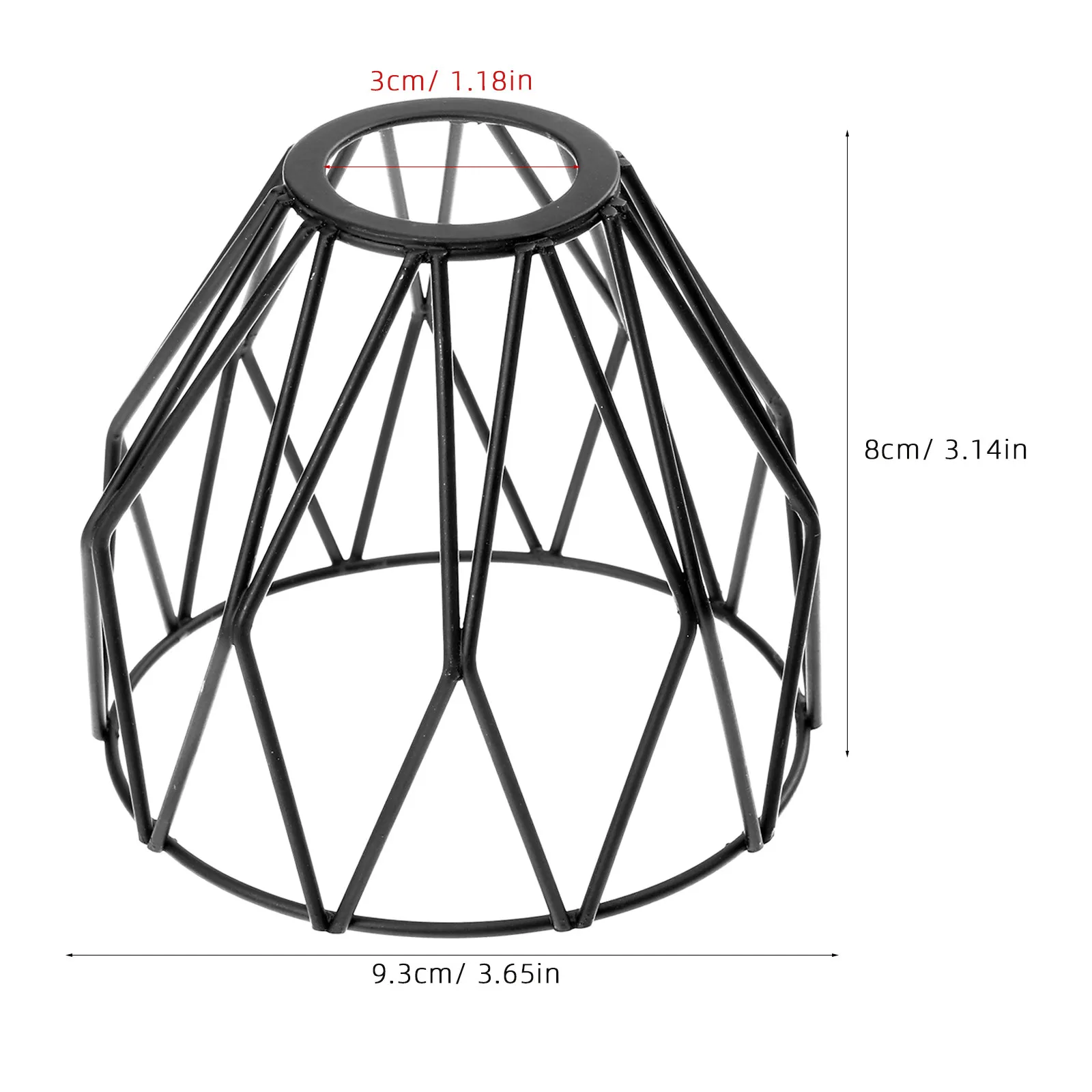 Iron Art Lamp Shade Sturdy Simple Ceiling Lamp Shade Aisle Light Accessory Home Bar Library Bedroom Light Cover for Home