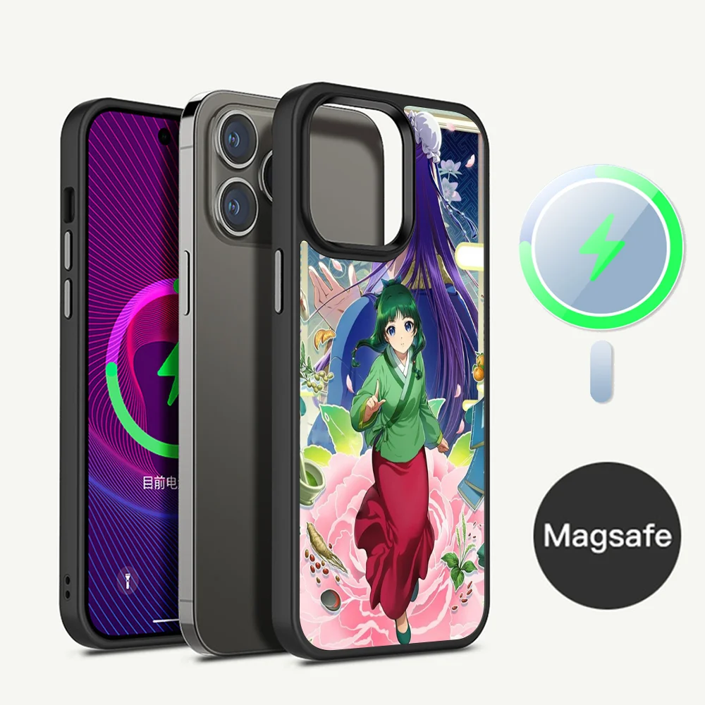 

The Apothecary Diaries Phone Case Magnetic Case For IPhone 16 14 13 12 11 15 Pro Max Plus For Magsafe Wireless Charge Cover