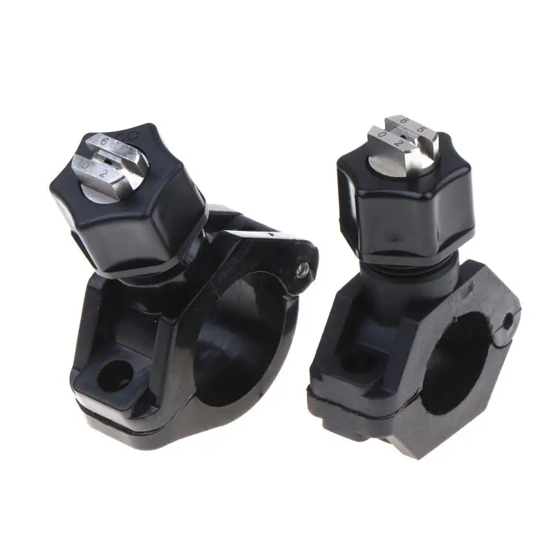 *New Sale Clip-on Nozzles Pipe Mounting Plastic Clamp And Swivel Balljoint Nozzle,Spray TPU, Clamp Eyelet Clip Nozzle