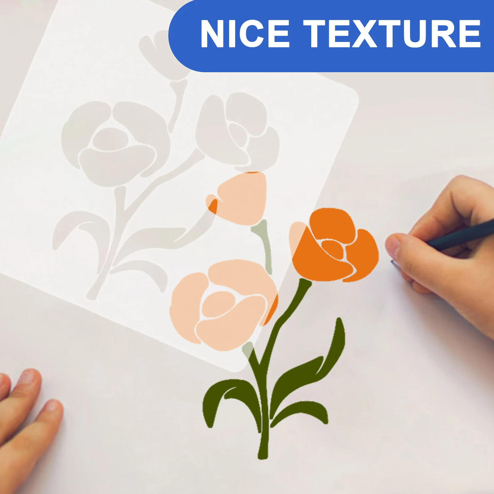 

36pcs Painting Templates Hollow-Out Drawing Stencils For Canvas Wall Decor Diy Beginners Plants Animals Butterfly Themes