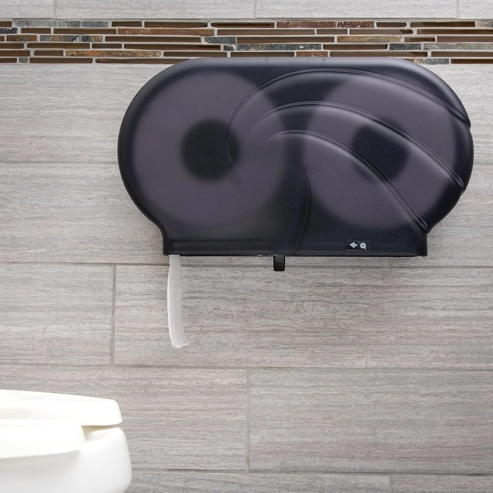 

Держатель для туалетной бумаги Twin 9 JBT, настенный, черный перламутровый, для ванной комнаты