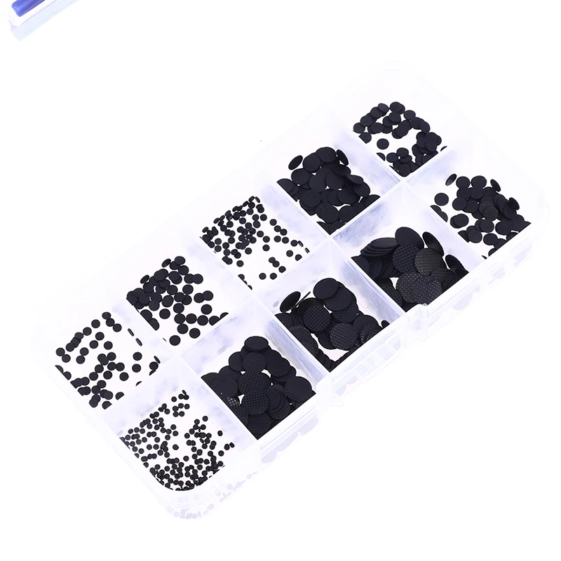 500PCS Conductive Rubber Pads Keypad Repair Kit For IR Remote Control