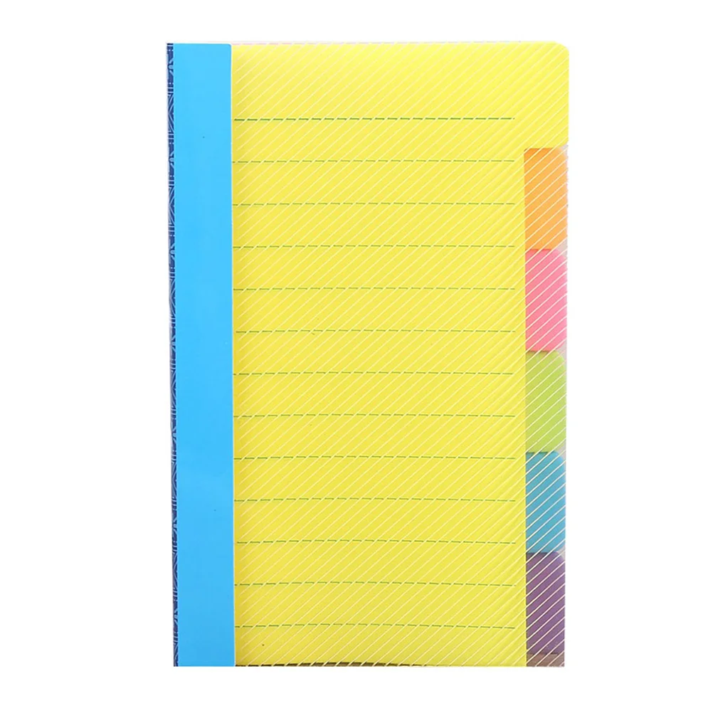 

To-do List Notepads Office Message Stickers Colorful Note Pads Lined Paper Notepads