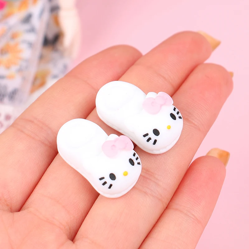 Doll House Simulation Slippers Dollhouse Miniature Accessories Mini Resin Simulation Slipper Model Toys for Doll House