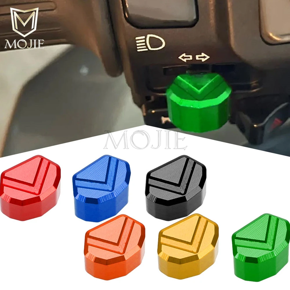 2003-2025 Moto Switch Button Turn Signal Switch Key Cap For KAWASAKI Z125 Z250 Z300 Z400 Z650 Z750/L/R/S Z800 Z900/RS Z1000/R/SX