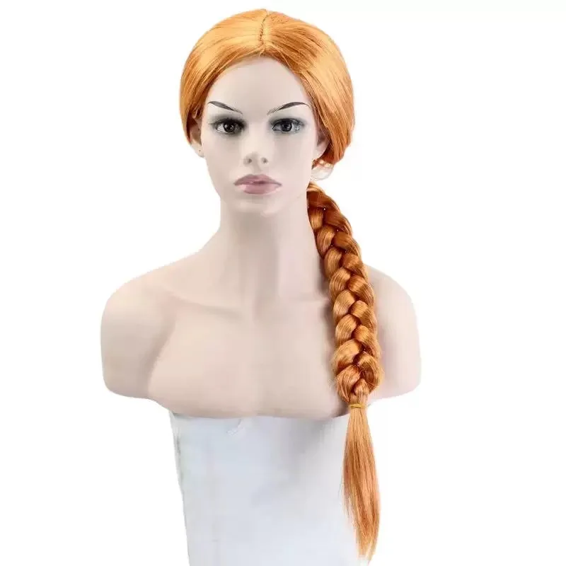 Princess Fiona Cosplay Costume Anime Shrek Wife Green Fiona Cos Dress Wigs Outfit ForLadies Women Long Dress Halloween Headgear