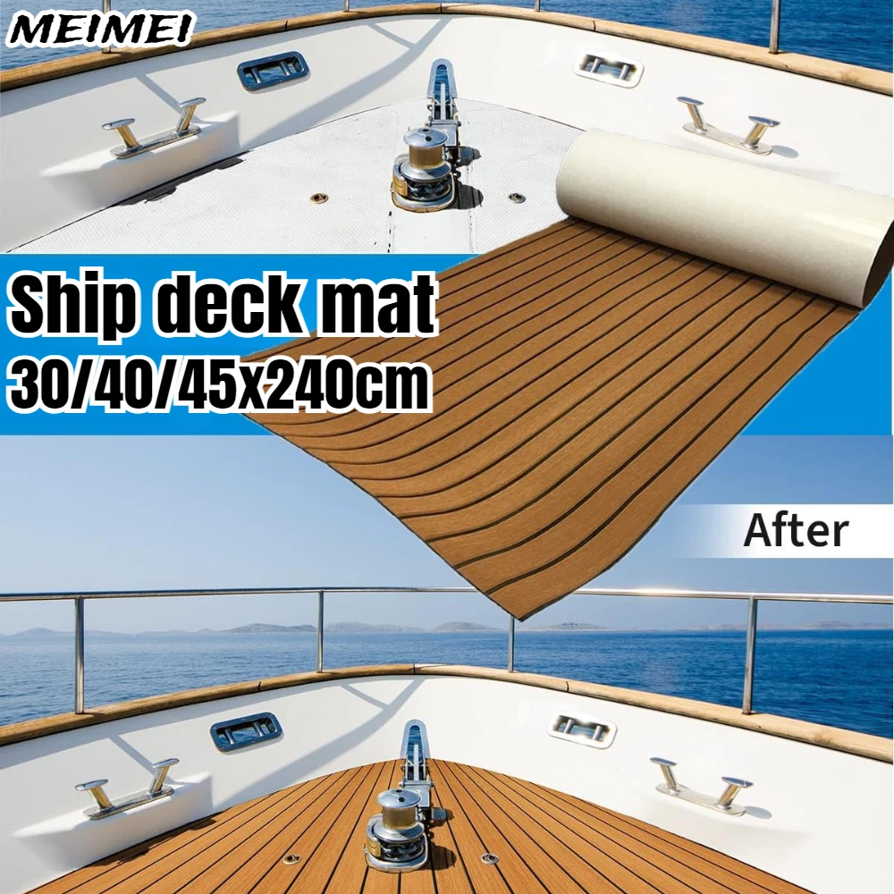 

Нескользящий пенопласт EVA, универсальный коврик из искусственного тикового дерева, термостойкий с амортизирующей защитой от ультрафиолета, идеально подходит для яхт, каяков