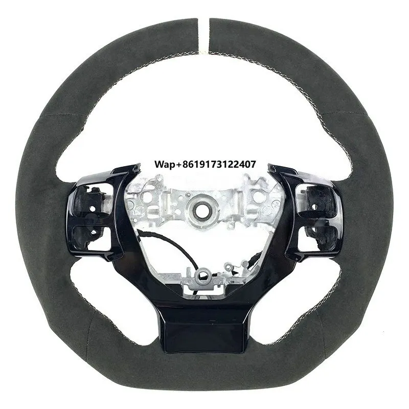 

High Quality Real Carbon Fiber Steering Wheel for IS CT NX ES GS Flat Bottom 3 Runner Car Steering Wheel Sport Style