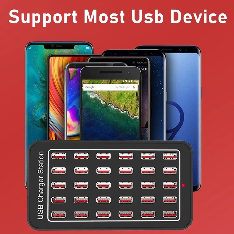 150w multi carregador usb para iphone 12 tablet 30 porta usb estação de carregamento rápido universal carregador portatil para samsung xiaomi