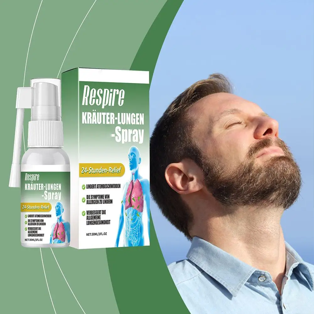 

Herbal Cleansing Lung Spray For Smoker Detoxification Clear Nasal Congestion Relieve Throat Discomfortable Nasal Care Spray M2T7