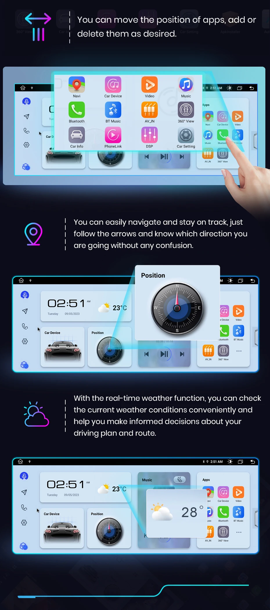 Junsun Drahtlose CarPlay Andorid Auto Auto Radio Für BMW 3/4 Serie F30 F31 F34 F32 F33 F36 2018-2021 EVO System GPS Navigation – Detail 7