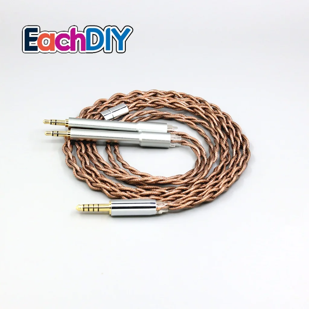 99% 24k Gold 7n Pure Silver Graphene Shield Earphone Cable For T+A (Theory + Application) Solitaire P-se Headphone LN009084