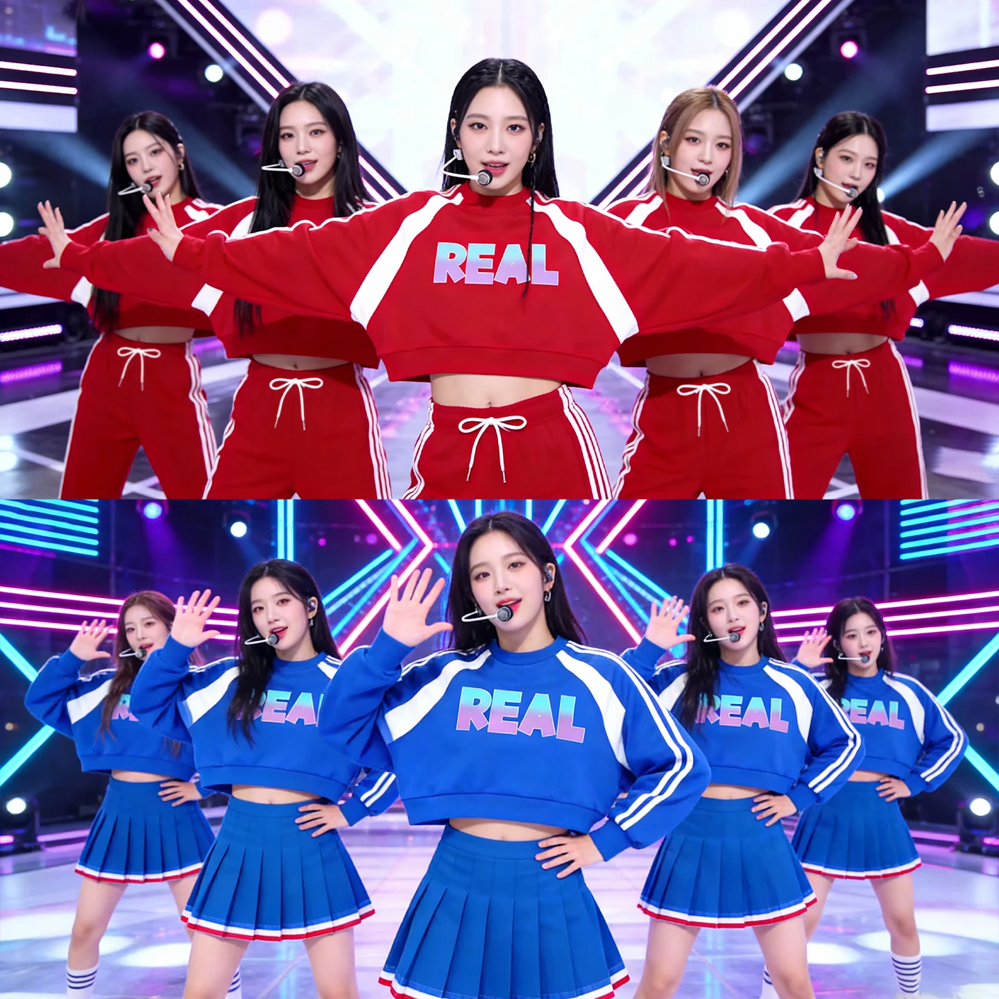 

Korean Sle Long Sve Belly Bearing Performance Costume for Women's up Fitn Dance ow Outfit Autumn Adult Student C...