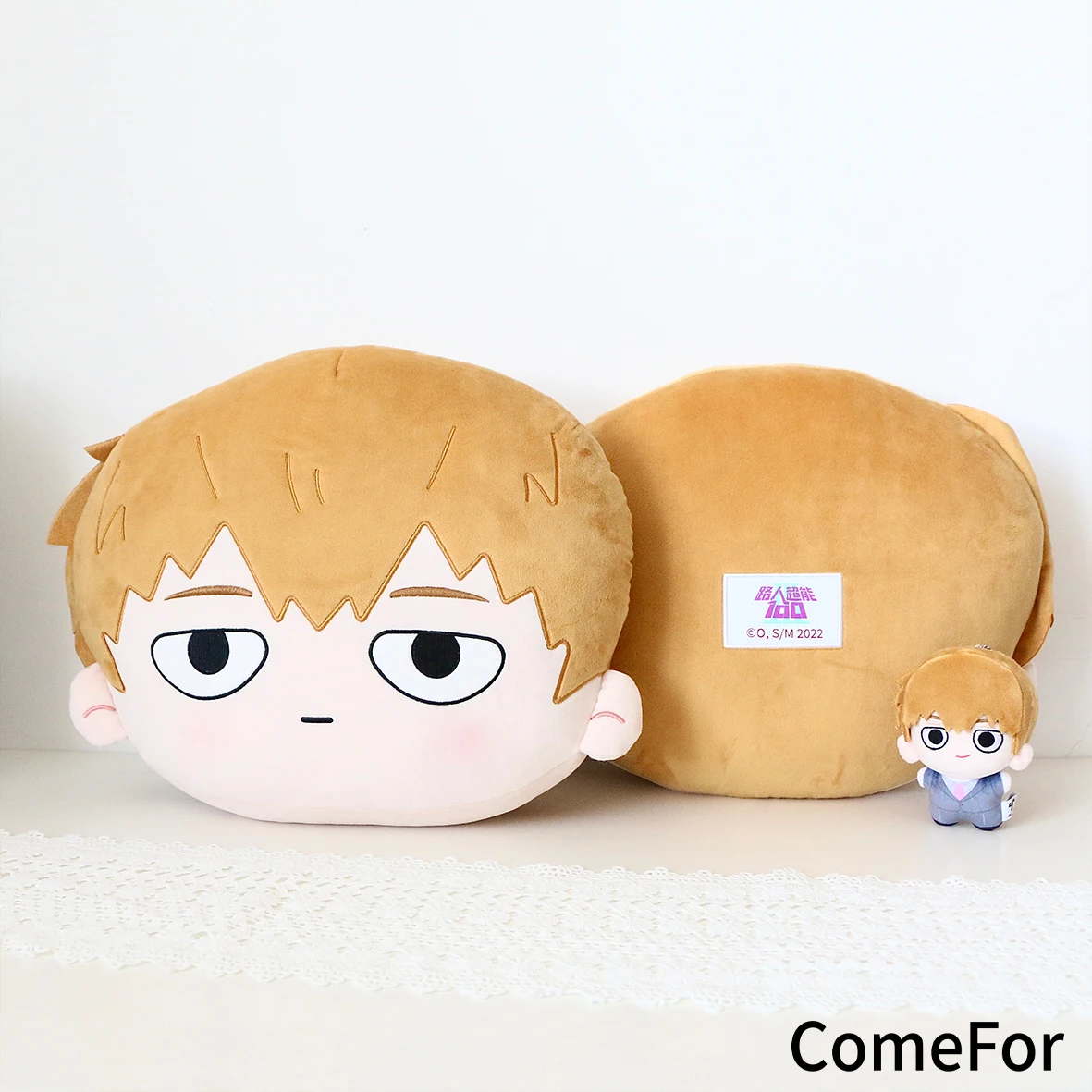 Anime Mobu Saiko Hyaku Mob Psycho 100 Reigen Arataka Dimple Kageyama Shigeo Hanazawa Teruki Cosplay Cushion Stuffed Toys Pendant