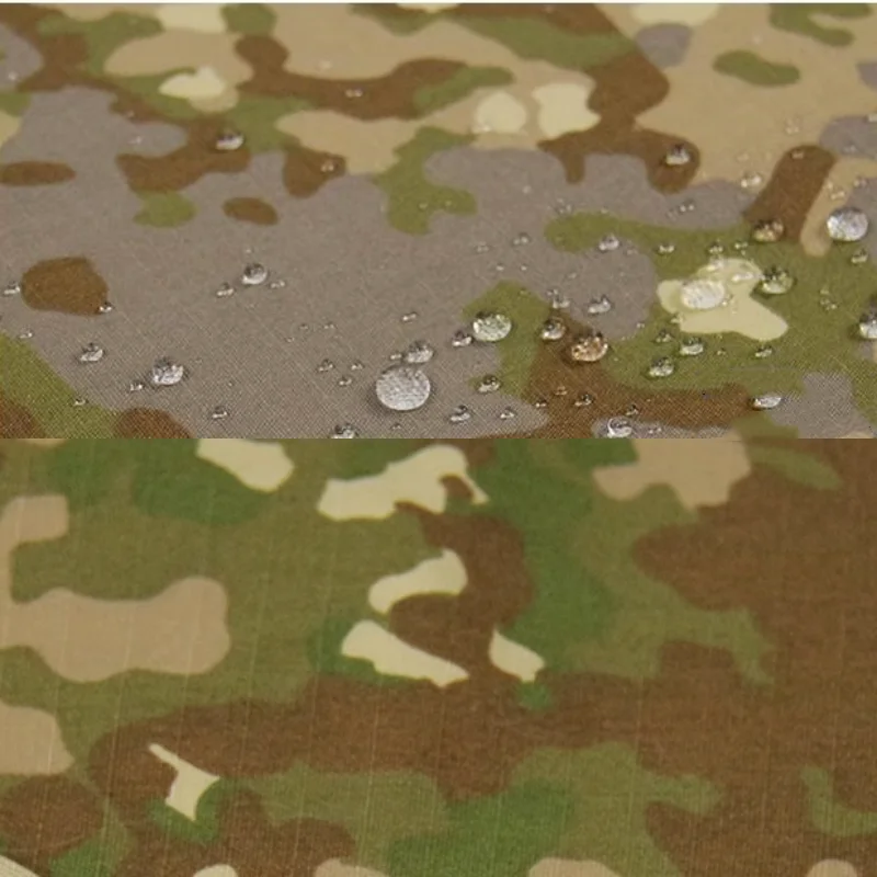 Nylon Cotton German Flecktarn Spot Camouflage IR Safe Fabric Ripstop Infrared Reflective Cloth Military Uniform DIY