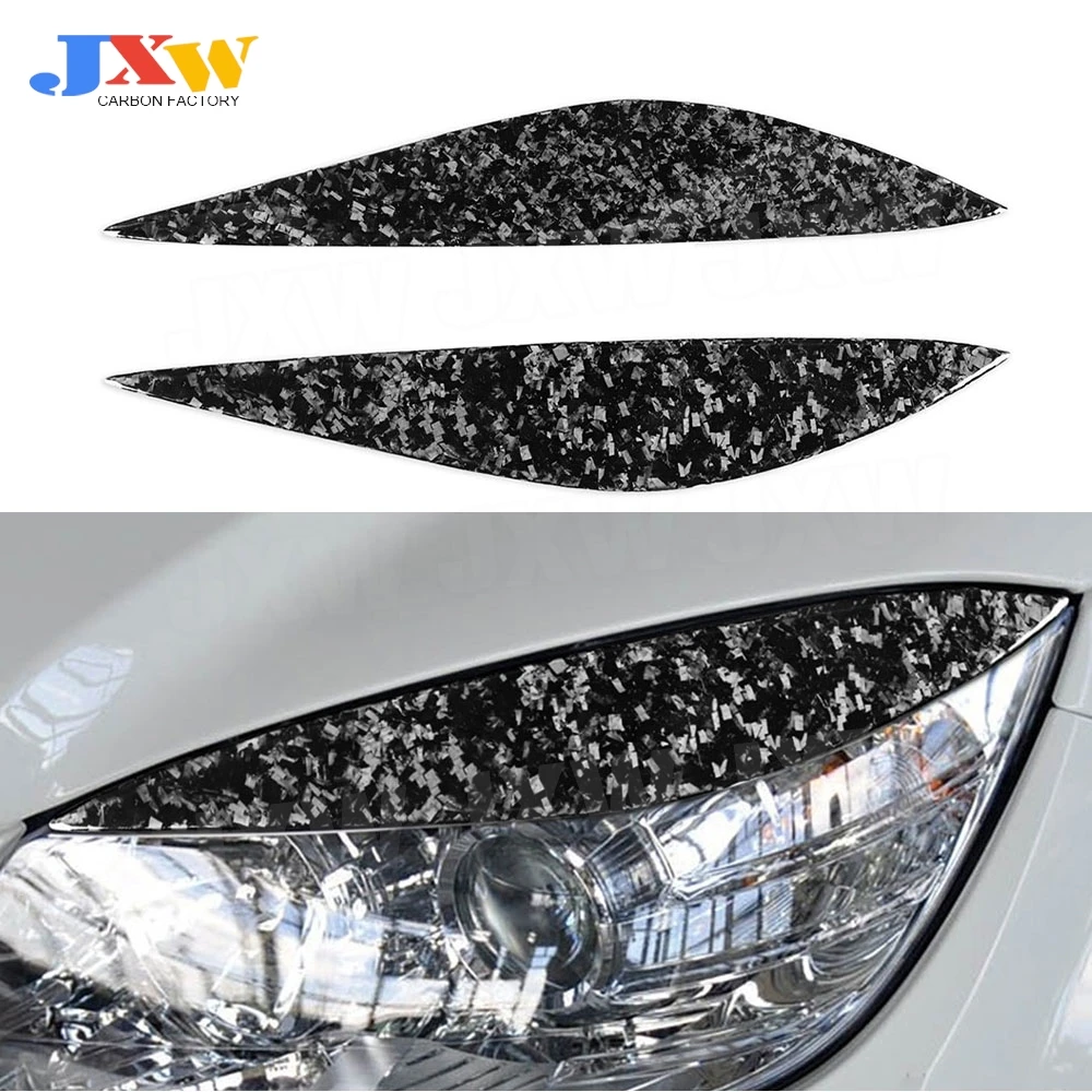 

Carbon Fiber Front Lamp Eyebrow Headlight Covers for Benz W204 C180 C200 C260 C300 C350 2008-2011 Front Headlight Covers