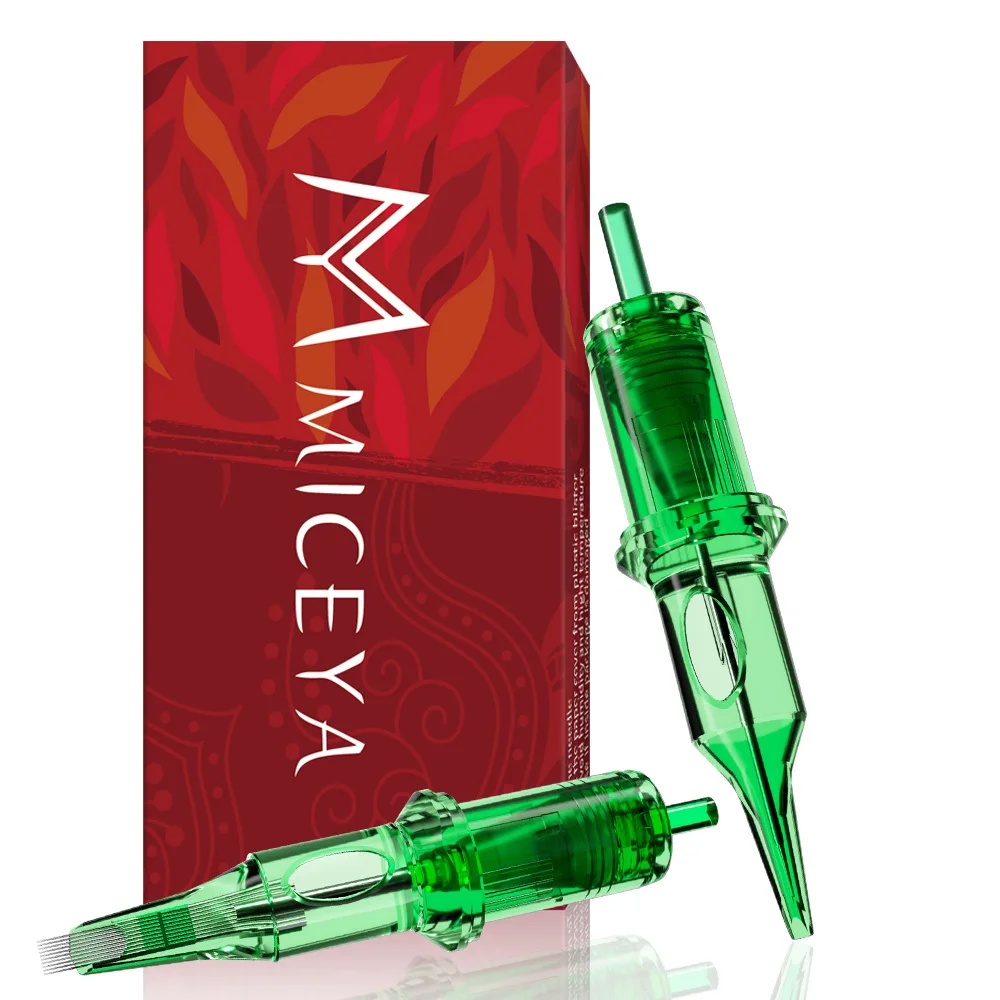 

MICEYA 10PCS Tattoo Cartridge Needles #10 0.3MM RL/RS/RM/M1 Disposable Sterilized Safety Tattoo Machine Pen Needle Accessories