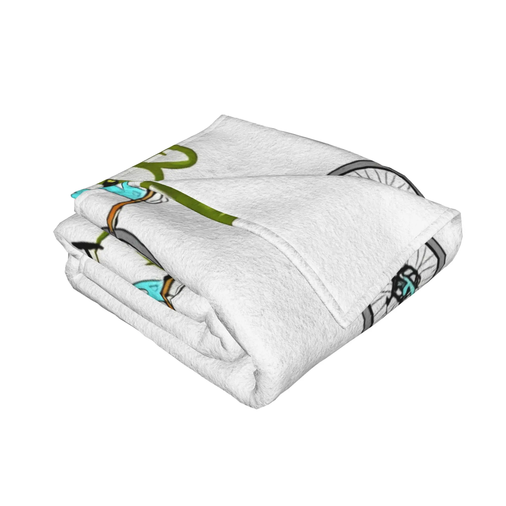 1PC Downhill MTB Mountain Bike MTB home room decorations Winter Blankets for Adults Bedding Home Interior Sofa Knee