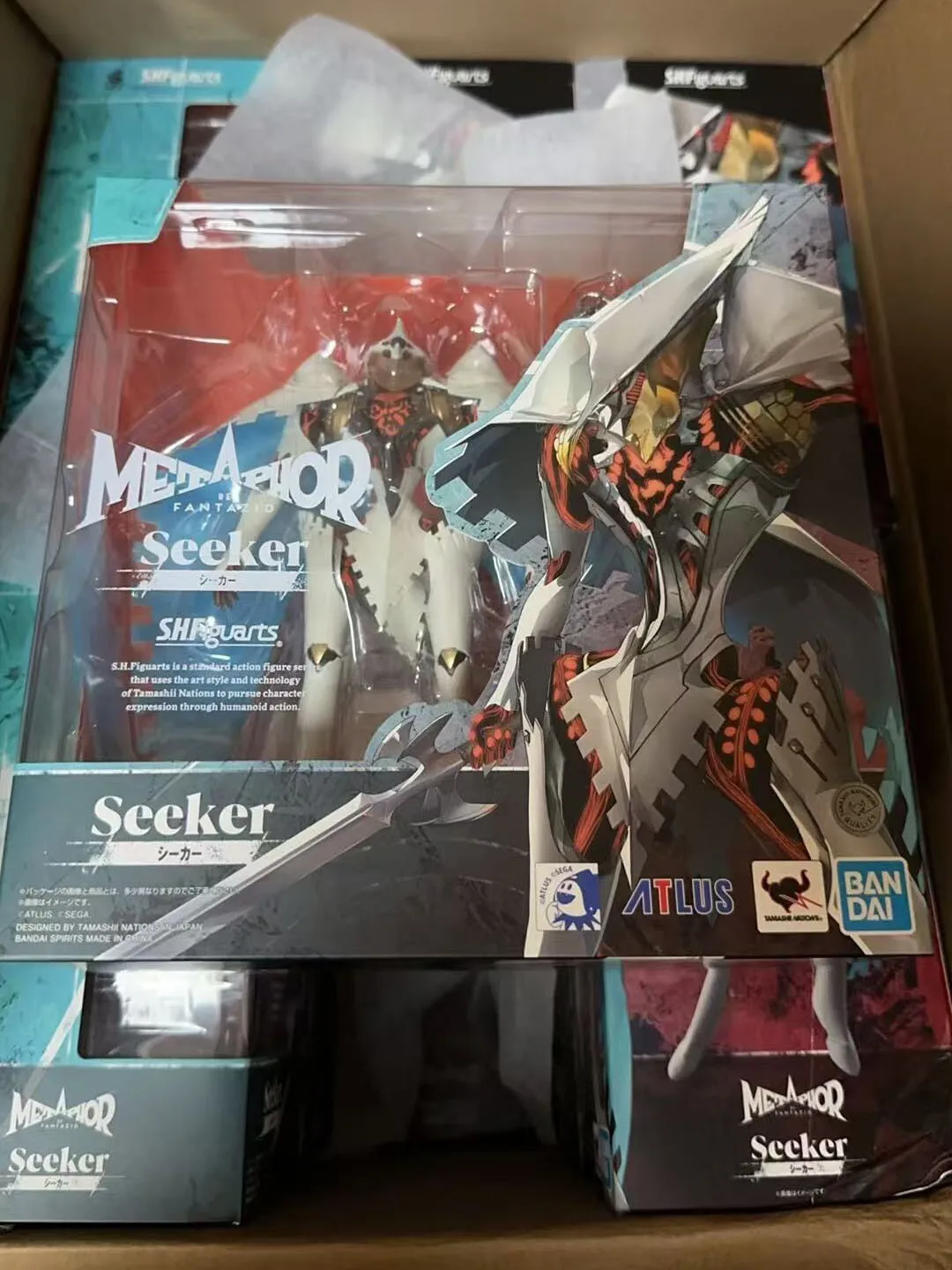 

В наличии Bandai Официально лицензированный S.H.Figuarts Метафор: Фигурки Rifantaggio Seeker Аниме Модель Оригинальная игрушка в коробке в подарок