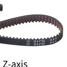 

3PCS Timing Belt Kit For Kobra3 Spare Y Z Axis Timing Belt Rubber Drive Belt For 3D Printer For Replacing Worn-out Belts