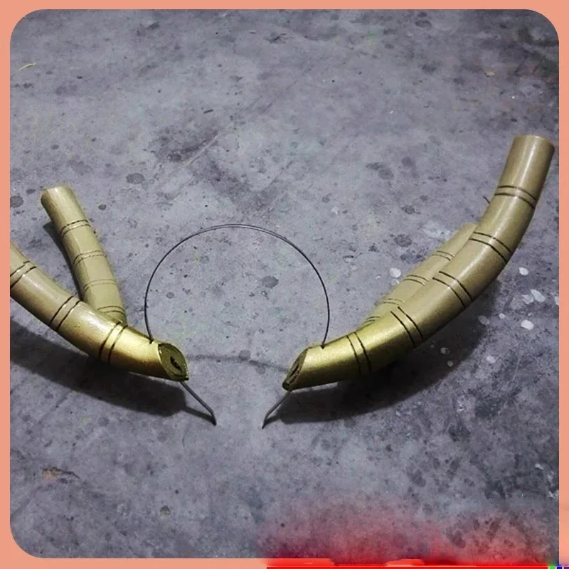 25COSAnime Miss Kobayashi's Dragon Maid Tohru Ilulu Iruru Kanna Kamui Cosplay horquillas de cuerno de dragón accesorios para la cabeza de Halloween