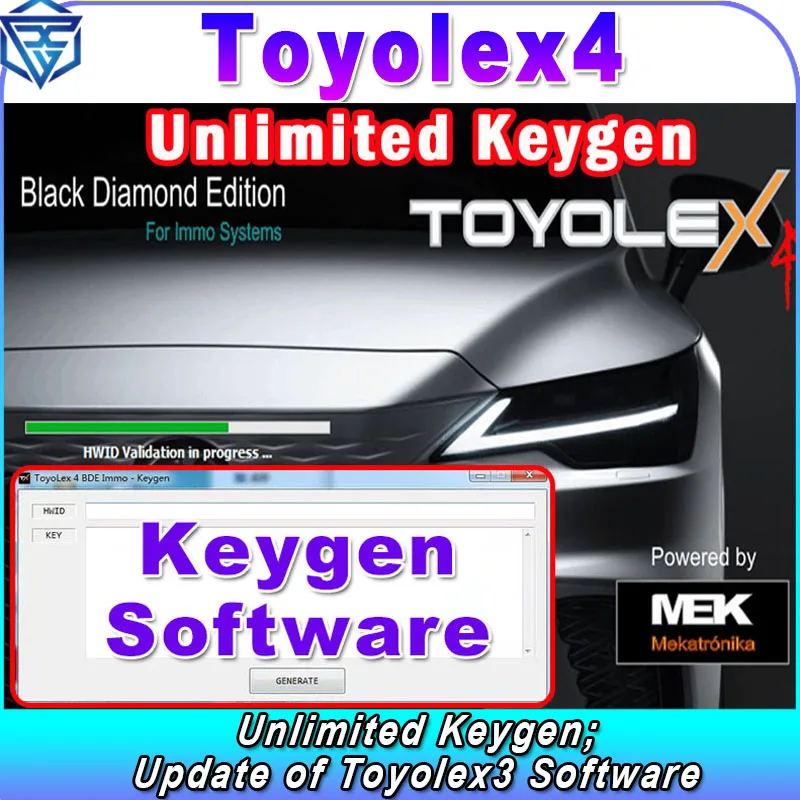 

Unlimited Toyolex4 Toyolex 4 BDE IMMO OFF DTC Software for Toyota For Lexus & For Hino N04 ECU SUPPORTS GENERATION 1/2 & 3 FILES