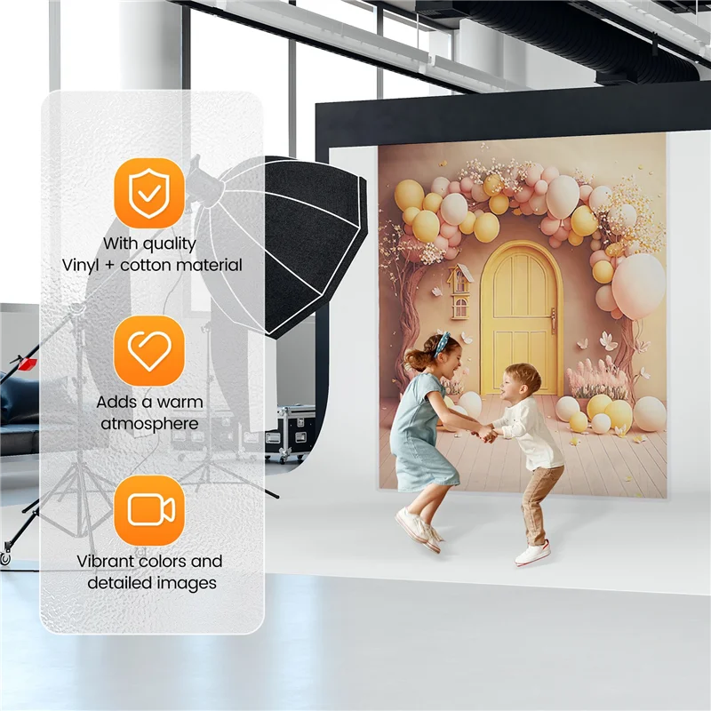 Stable Performance-210X150cm Photography Backdrop Cloth Live Broadcasts Photography Props For Family Portraits, Photo Studio Dec