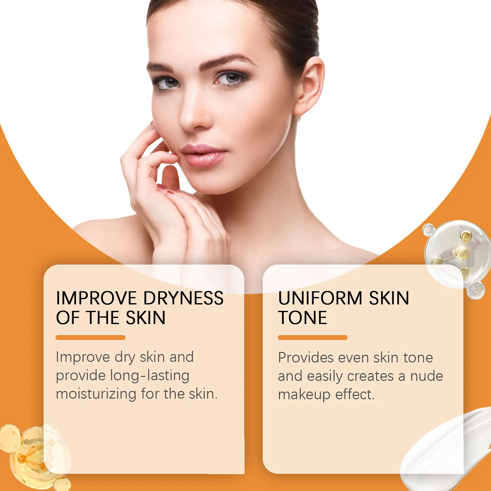 SPF50 كريم وقاية من الشمس Sunblock طويل Lsating ترطيب تبييض النفط السيطرة مقاوم للماء حامي الجلد غسول العزل الشمسي #2