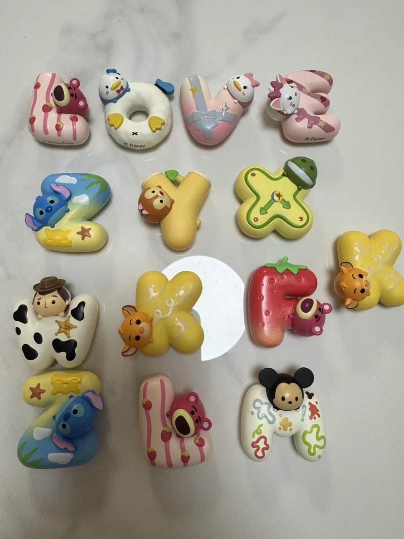 

Новая анимационная буква, магнит на холодильник, игрушка, настольная слепая коробка, фигурка, Коллекционная модная слепая сумка, подарок для детей и коллекционеров