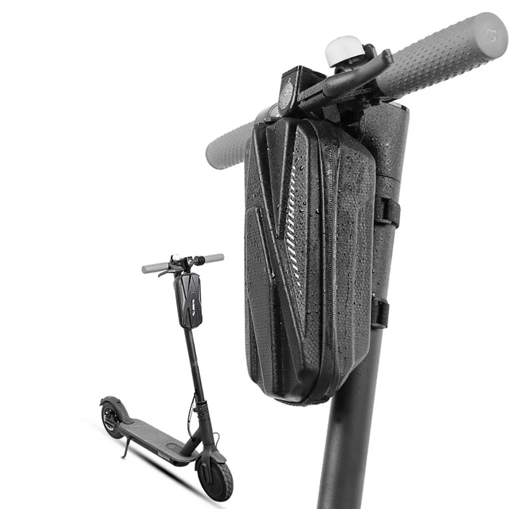 

Hard Shell Eva Bicycle Head Bag Practical Riding Gear Mobile Phone Holder Electric Scooter Bike Frame Bag Waterproof Reflective