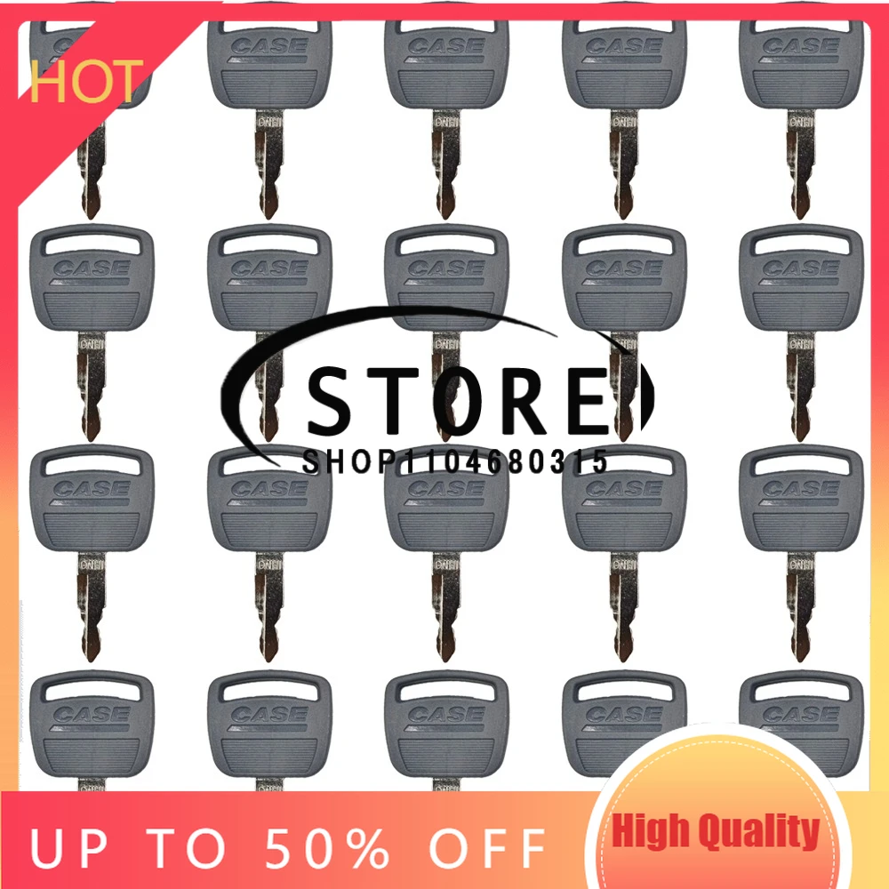 20/10/5/1pcs for CNHI New Excavator Keys for Case 240 210 220 300 360 470 Ignition Key Side Door Key Accessories