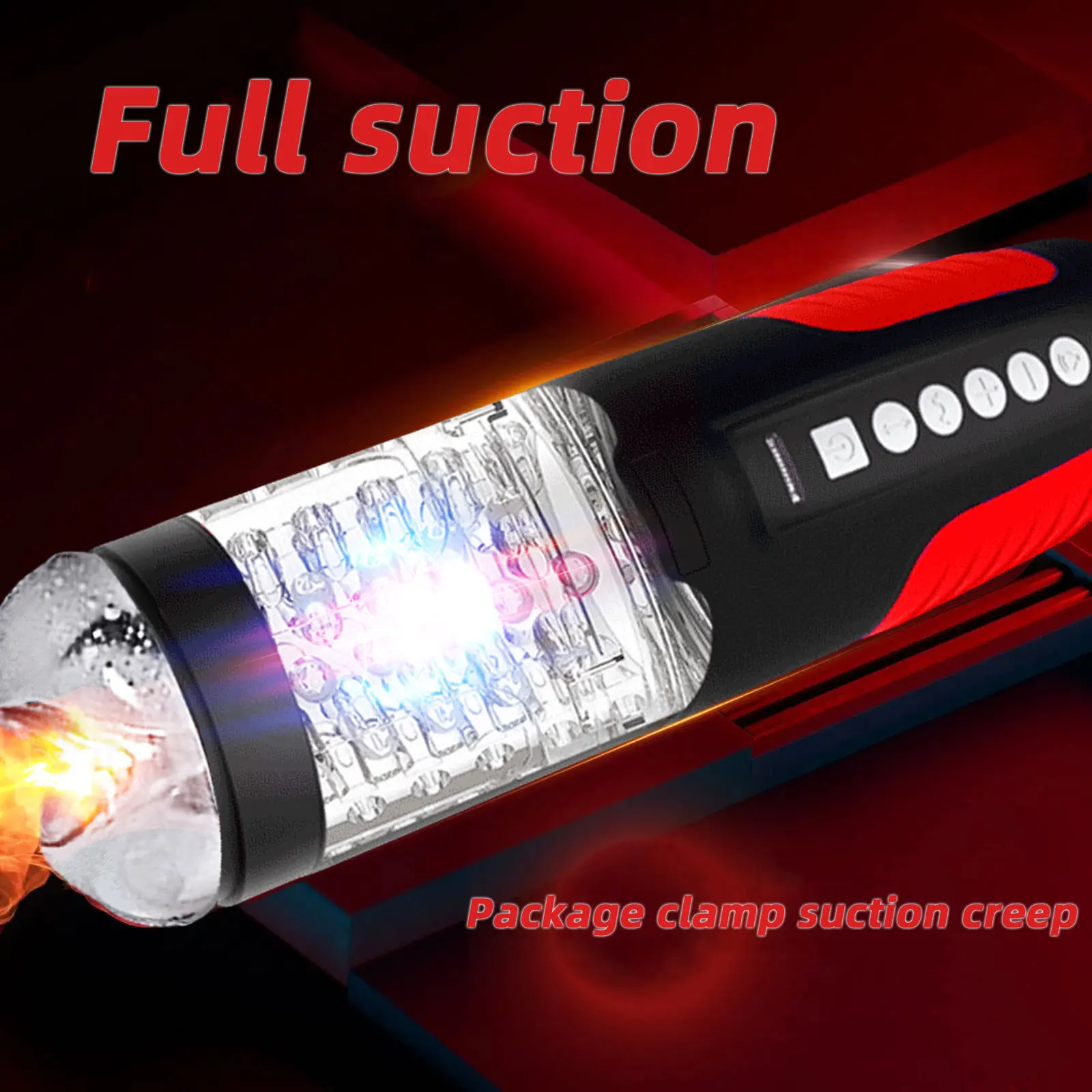 전기 완전 자동 진동 자위 자위 컵 7 추진 + 7 음성 + 7 회전 남성용 인공 질 섹스 토이