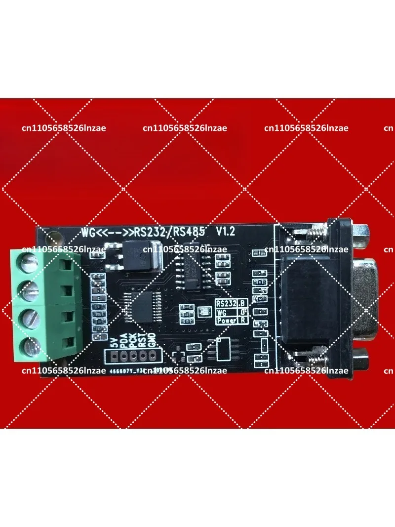 Converter to RS232 RS485 TTL, Text Input Output Support WG26 WG34