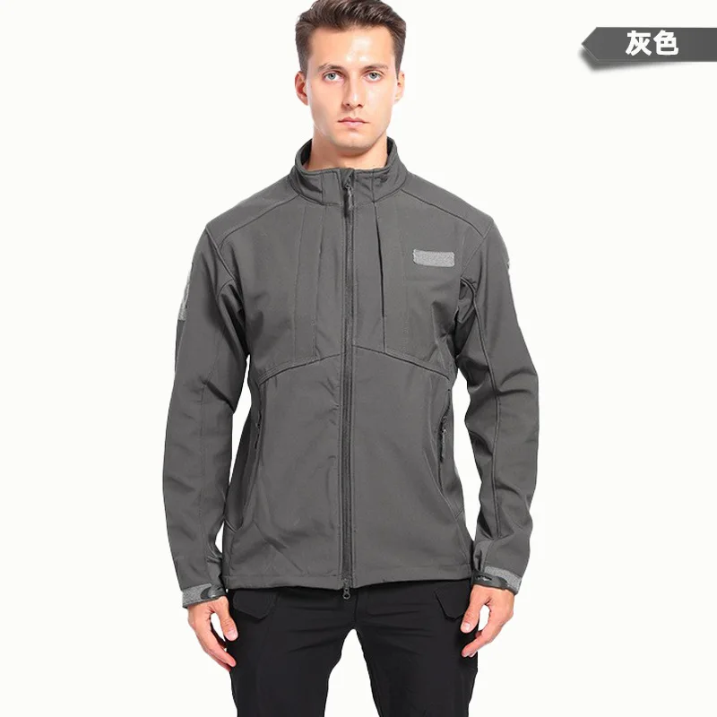 Tactics Tom Autumn/Winter Tactics Windproof, Water Splashing, Warm Stand Collar Jacket Outdoor Mountaineering Jacket Stormtroope