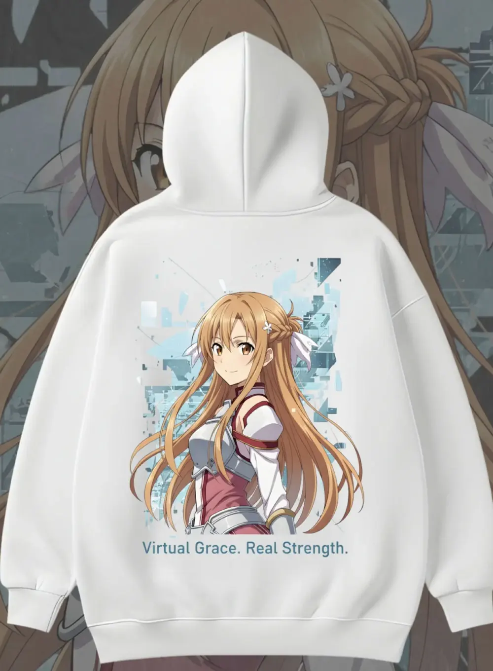 Sudaderas con capucha Sword Art Online, ropa con personalidad para parejas, sudadera extragrande unisex de alta calidad, producto popular, sudadera deportiva de lana cálida