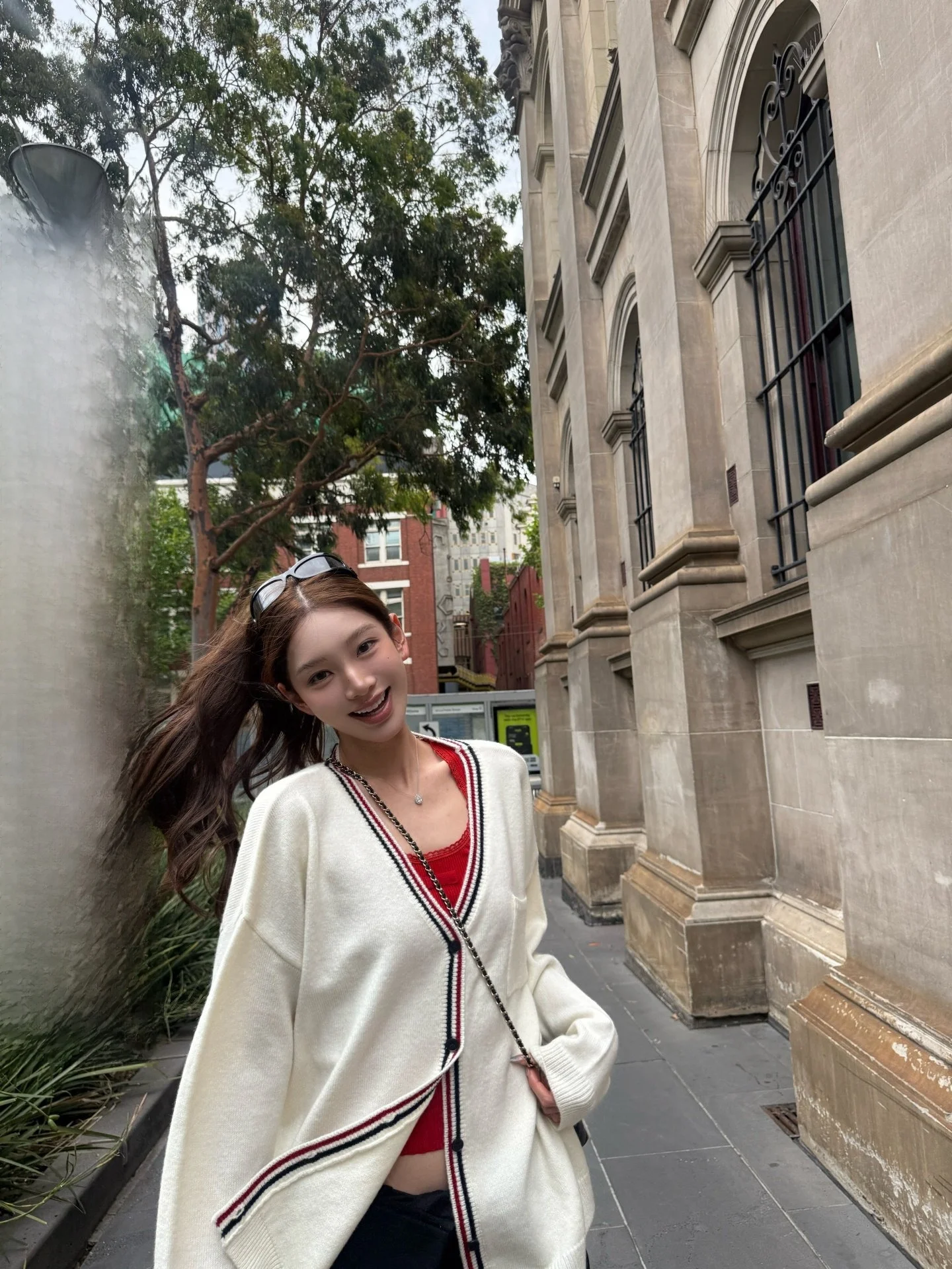 

Yangzifan Women's Loose Knitted Wool Blend Sweater Casual Sle Long Sve White Open Cardigan Spring Faion Outerwear