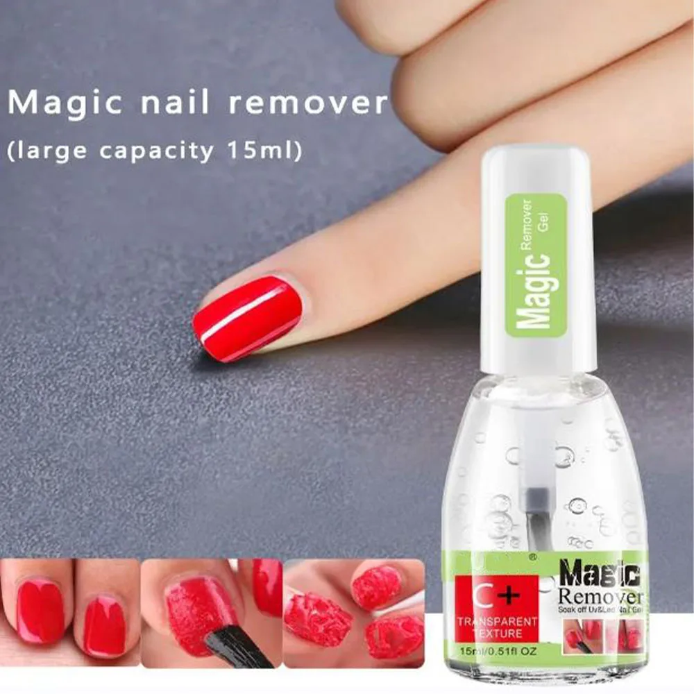 Magische Professionele Gellak Permanente Nagelverwijderaar Polish Eliminator Cleanup Tools Ontvetter Asily Handige Nagels Vloeistof