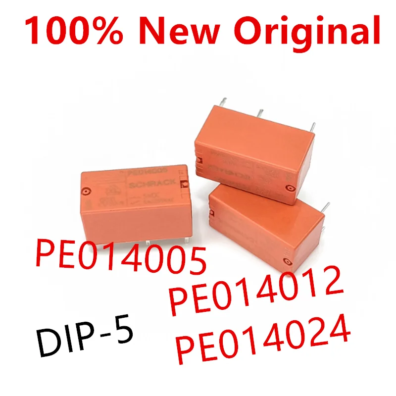 5-10piece  PE014005 、PE014012 、PE014024  DIP-5  New Universal Power Relay  1393219-3 、1393219-6 、1393219-0