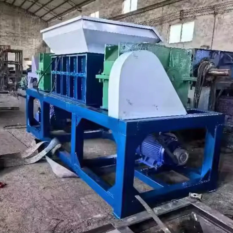 

Многофункциональная дробилка для металлических отходов, пластиковая дробилка, большой измельчитель мусора с двойным валом, сверхмощный