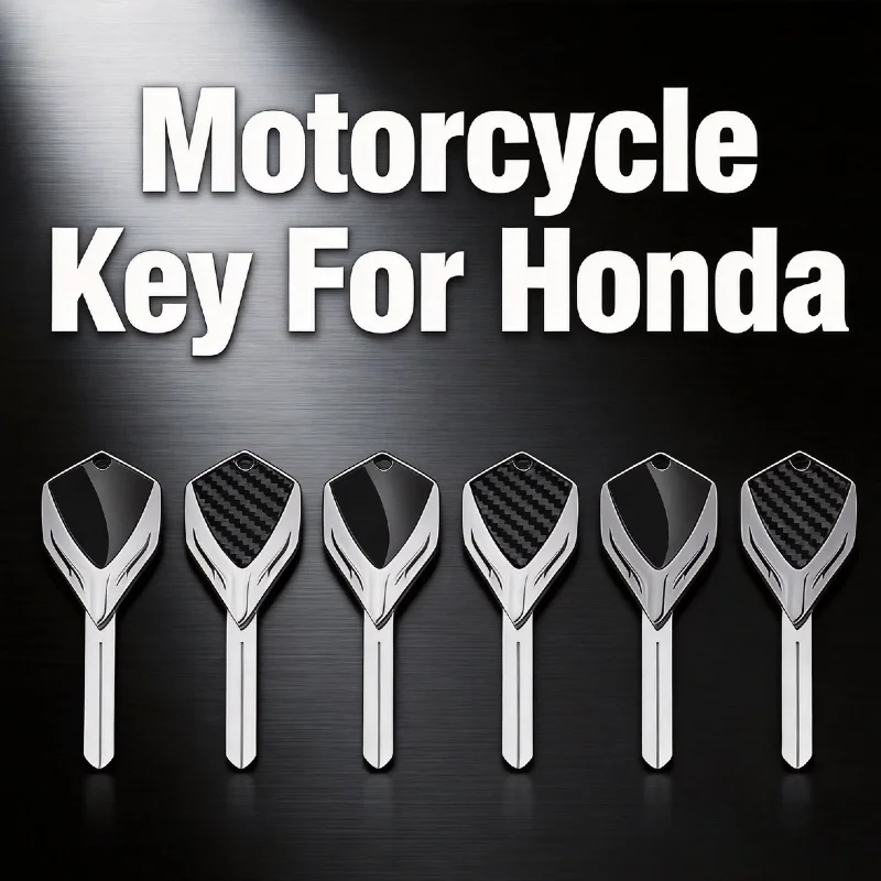 Blank Motorcycle Key Refit Accessories For Honda CB500 2016-2026 CB650R/F 2014-2026 CBR650R/F 2014-2026 NC700 750 2014-2026