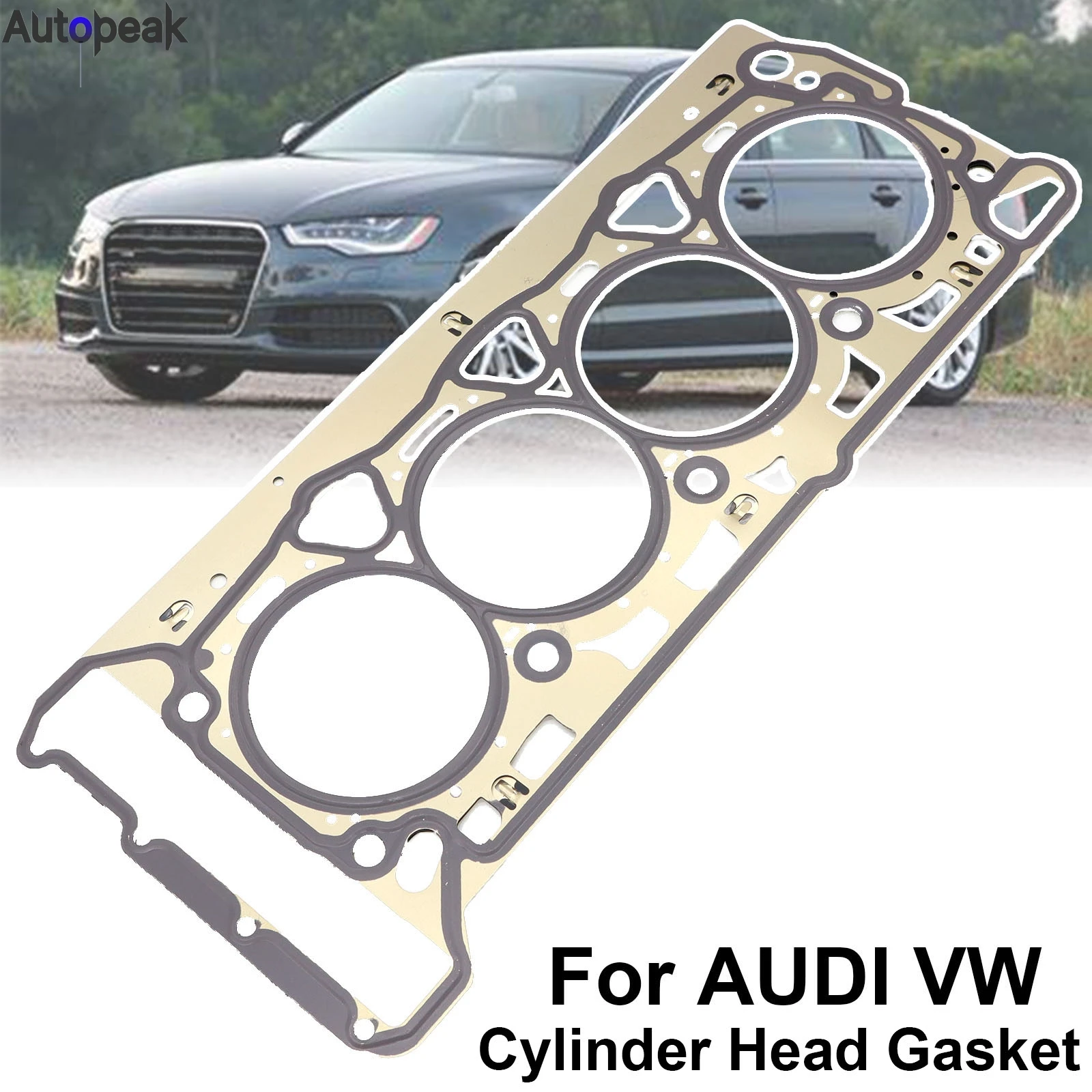 Car Engine Cylinder Head Gasket For VW GTI GLI Jetta AUDI A4 A5 Skoda 1.8L 2.0L 2006 2007 2008 2009-2016 06H103383AD 06H103383AC