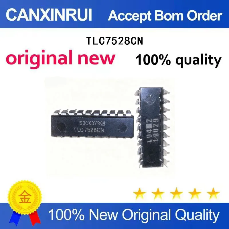 (5-100 Pieces) TLC7528CN TLC7528 DIP-20 brand new in stock