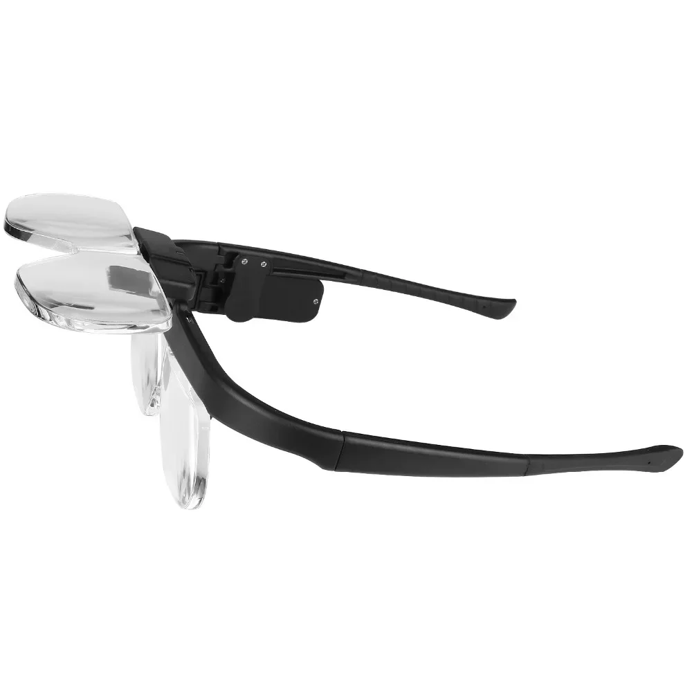 USB Rechargeable Reading Glasses Magnifier 1.5X 2.0X 2.5X 3.5X 4.0X 4.5X For Reading Illuminated Magnifier Magnifying Glasses