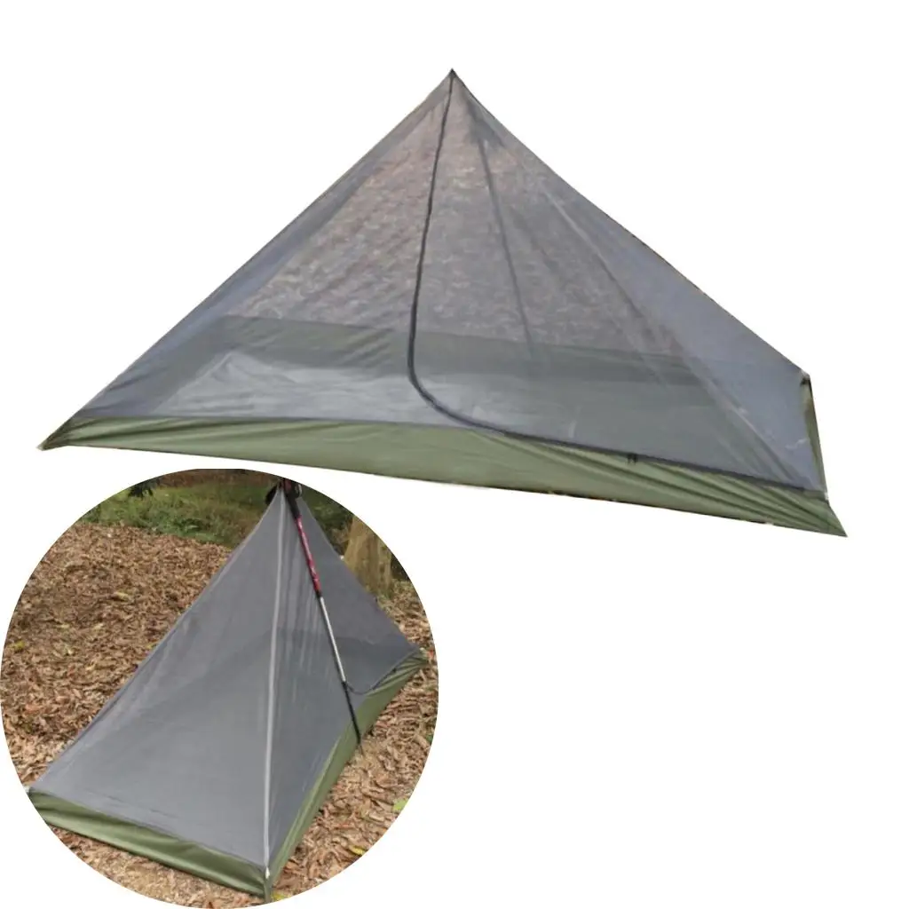 

Portable -Light Rodless Mountain Tent Inner Tent Mesh for Camping