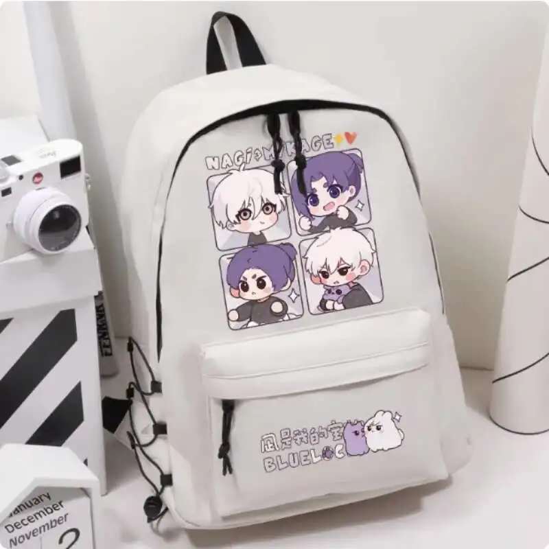 

Anime BLUE LOCK Nagi Seishiro Mikage Reo Schoolbag Backpack High-Capacity Shoulder Bag Cosplay Student Teenager Gift B1805 Anime