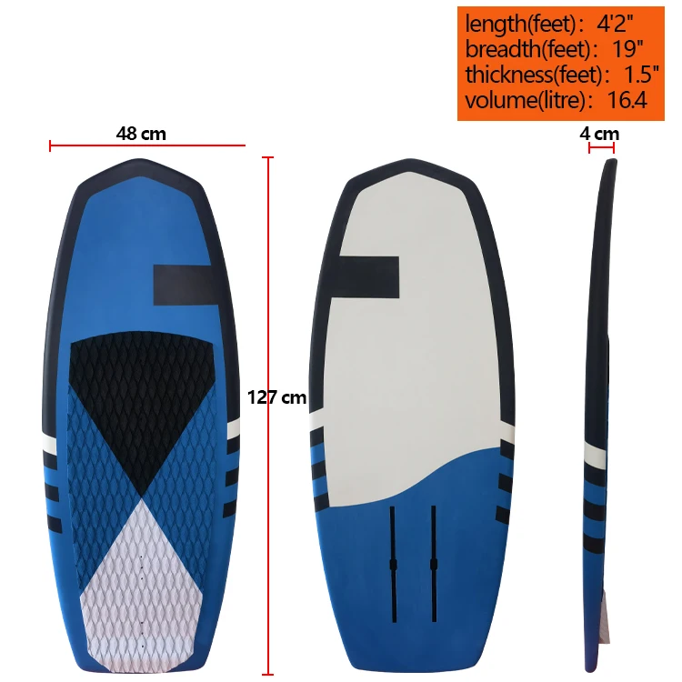 Carbon Fiber EPS PVC Ocean Surfing Wing Foil Pumping Dockstart Surfboard Hard Hydrofoil Plates Ocean Foil Board