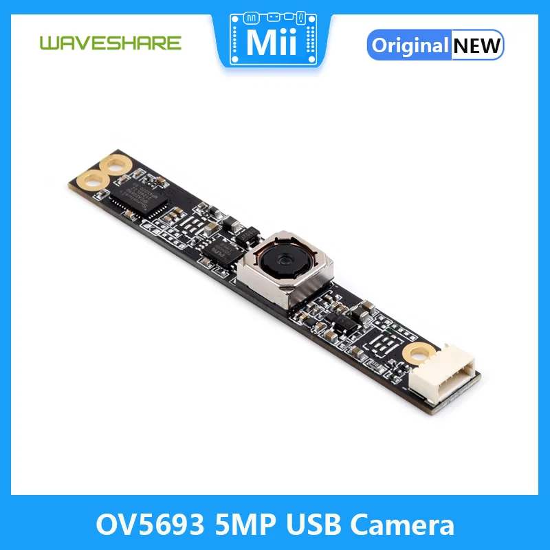 

OV5693 5MP USB Camera (B) For Raspberry pi / Jetson nano, Fixed-focus, Auto Focusing