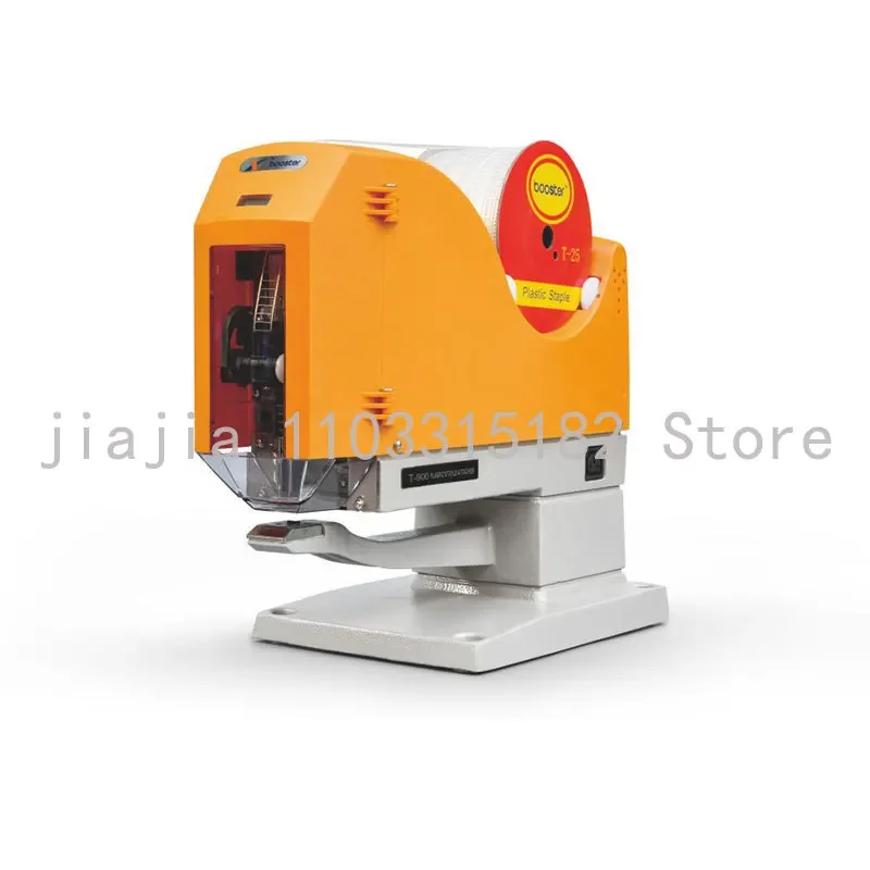 T-900 Electric Plastic Staple Attacher Machine For Binding Fix Plastic Staple On Jeans Cloth Jacket Stapler Binding Machine