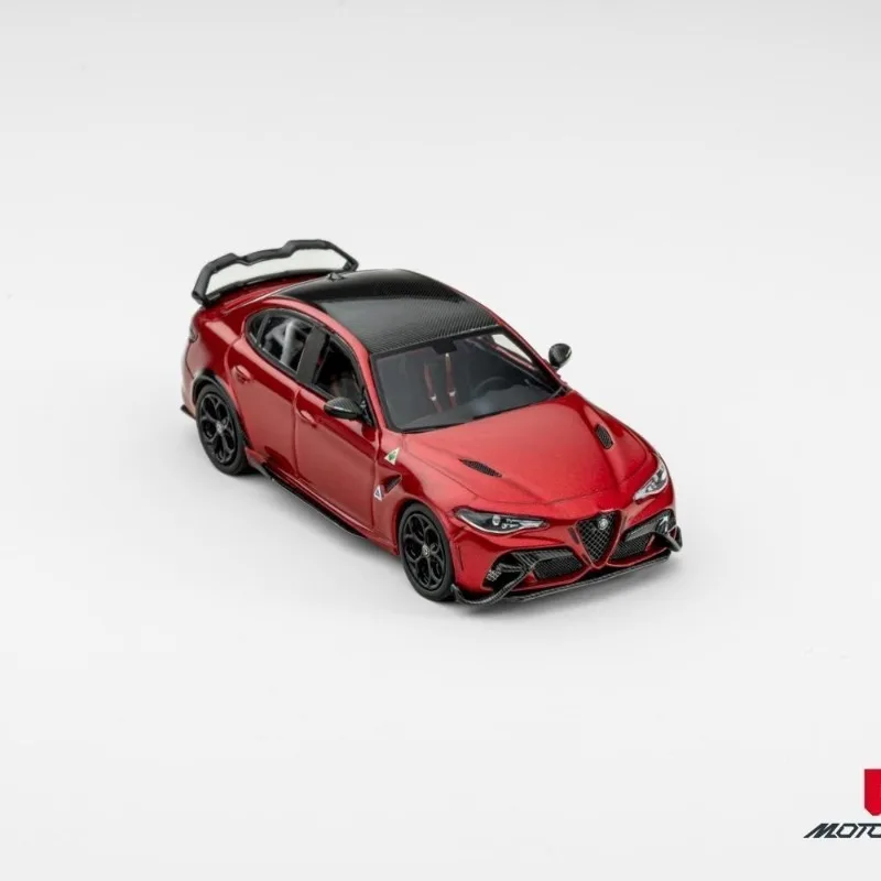 1:64 모터 갤러리 알파 로메오 GTAM, 다이캐스트 합금 자동차 모델, 청소년 장식, 소년 선물.