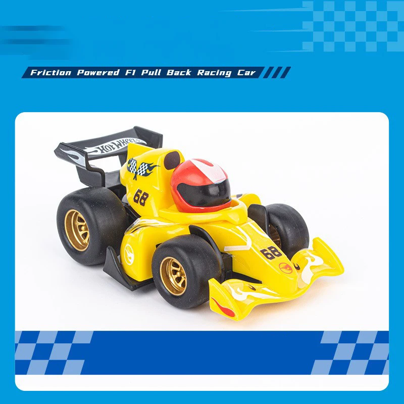 Authentic Hot Wheels F1 magnetic Racing Car Rebound Sports Car Children\'s Competitive Model Set Car Culture Birthday Gift Toy